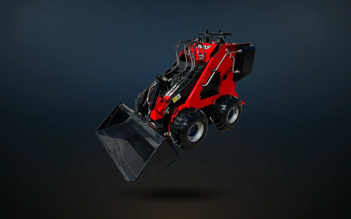 Stand-on mini skid steer loader